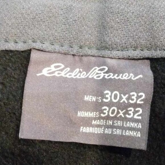 Mens Eddie Bauer  Fleece Lined Tech Pants - Picture 4 of 5